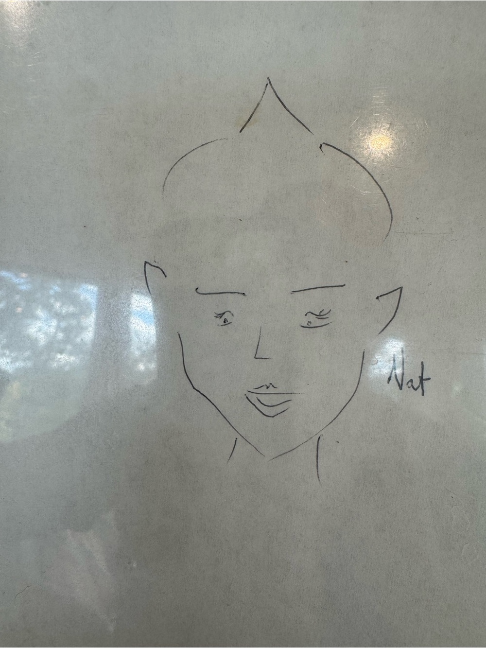 Natalie Portman Self-Portrait